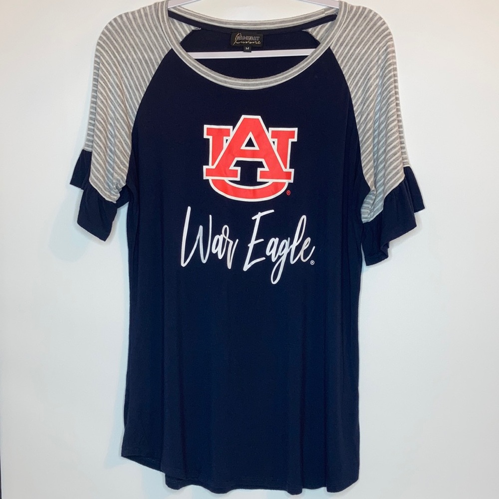 Auburn University War Eagle Graphic Women’s Top Shirt Gameday